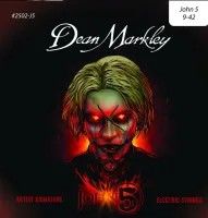 DM2502-J5 Artist Series John 5 Комплект струн для электрогитары, никелированные, 9-42, Dean Markley