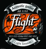 Струны для акустической гитары FLIGHT AB 1152