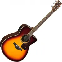 YAMAHA FSX720SCBL акустическая гитара, цвет черный