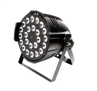 SI-077C: LEDPAR 2418 Светодиодный прожектор (24*15W 6-В-1 LEDs, RGBAW+UV, DMX), 10CH