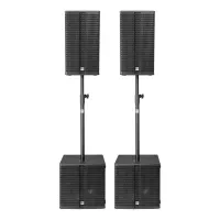 HK AUDIO L3 Compact Venue Pack Профессиональный звукоусилительный комплект в составе: 2x Linear 3 112FA, 2x L Sub 1500A, 2x K&M M20,  4 защитных чехла.
