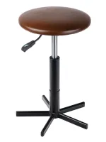 MZ-SF-BROWN Стул для фортепиано с газлифтом, коричневый, MEZZO