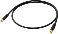 Cordial CPDS 1 CC цифровой кабель RCA/RCA, 1,0 м, черный