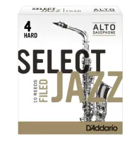 RSF10ASX4H Select Jazz Filed Трости для саксофона альт, размер 4, жесткие (Hard), 10шт, Rico