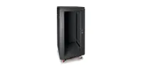FRA-20U Металлический шкаф-стойка 19" 20U. Передняя дверца из прозрачного метакрилата на замке, задн, шт