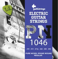 GALLI STRINGS PN1046 - струны для электрогитары, натяжение REGULAR, 010-046