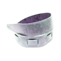 FL60034L21L Leather 21 Ремень для гитары, кожаный, зеленый мох, Fidel