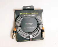 DMX050-5M Цифровой DMX-кабель, XLRm-XLRf 3 pin, 5м, Soundking