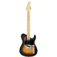 Fgn j-standard iliad jil2ashm 2ts  электрогитара, форма telecaster, ясень/ клен, чехол, цвет санберст