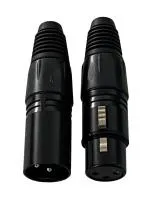 XLR3 FM 2 in 1
            Разъемы XLR 3-х пиновые кабельные пара папа+мама.