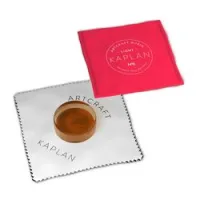 D'addario kacr6  kaplan artcraft rosin light светлая канифоль для смычков, мягкий фланелевый чехол