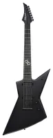 Solar guitars e2.7c  7-струнная электрогитара, hh, t-o-m, цвет чёрный матовый, чехол в комплекте
