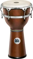 MEINL DJW2AB-M -УЦЕНКА- порвара мембрана- джембе 12 3/4 , цвет афр. коричневый, Ограниченно годен MEINL DJW2AB-M - Большой джембе размера 12and#34;х24and#34;, изготовлен из бразильской гевеи и имеет натуральную мембрану из кожи козла. Поставляется в компл