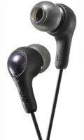 Headphones JVC HA-FX7-B - Внутриушные наушники с динамической головкой диаметром 9 мм и эластичными амбушюрами. Цвет черный