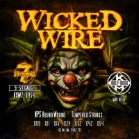 KERLY KXW7-0954 Wicked Wire NPS Roundwound Tempered струны для 7 струнной электрогитары