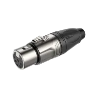 ROXTONE RX3FWP-NG Разъем cannon кабельный пыле- и влаго- защищенный для тяжелых условий эксплуатации со степенью защиты IP66. мама 3-х контактный. Цельнометаллический корпус с прочной конструкцией, обеспечивающий длительный срок службы и обеспечивающий пр