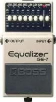 Boss ge-7 equalizer  педаль для эл. гитары эквалайзер, 7 полос