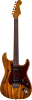 FENDER CUSTOM SHOP ARTISAN Dual P90 Koa Strat - NOS, Aged Natural электрогитара, цвет натуральный, кейс в комплекте