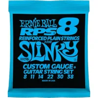P02238 Extra Slinky RPS8 Комплект струн для электрогитары, никель, 8-38, Ernie Ball
