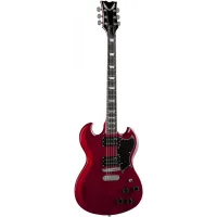DEAN GS TCH - электрогитара, тип «SG»,22 лада 24 3/4,HH,2V+2T,цв прозр....