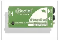Radial sb-2  пассивный ди-бокс для баса, акустики и клавиш