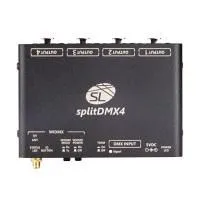 splitDMX4/3PIN.WIDMX [SL-SDX4PW] Сплиттер DMX512 1вход-4выхода, WiDMX, ТМ Siberian Lighting