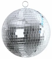 EUROLITE Mirror Ball 20 cm  SET зеркальный шар, диам. 200мм.,  с приводом MD 1515 и цепью , T-36 Pinspot black+ лампа OMNILUX PAR36 6V/30W+ мотор с диском смены цвета