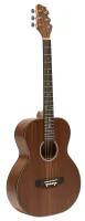 STAGG SA25 A MAHO - акустическая гитара, Auditorium, верхняя дека, задняя дека и обечайка: сапеле, гриф: окуме, накладка: блэквуд, цвет: натуальный