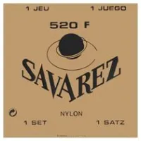 Savarez 520f  traditional white high tension metal wound струны для кл. гитары нейлон