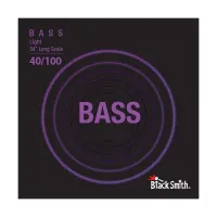 Blacksmith bass light 34" long scale 40/100  струны для бас-гитары, 40-100, мензура 34", никель