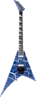 JACKSON Pro Series Rhoads RR24 Crackle Lightning Crackle электрогитара, цвет - синий