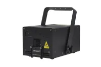 STAGE4 GRAPH SDA 2000 PURE RGB – графический проектор со скоростью сканирования 25 000pps (точек в секунду) и возможностью записи и воспроизведения файлов лазерной графики (логотипов, изображений, текста) с SD карты в формате ILDA.; макс. угол раскрытия 5