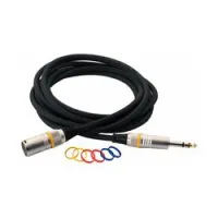 Rockcable rcl 30383 d7 m ba  кабель балансный xlr (m) - джек стерео, 3 м