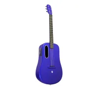 LAVA ME 3 38' Blue электроакустическая гитара со звукоснимателем и встроенными эффектами, материал: карбон, чехол Space Bag в ко