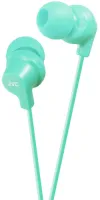 Headphones JVC HA-FX10-Z - Внутриушные наушники с динамической головкой диаметром 9 мм и прекрасной звукоизоляцией. Цвет бирюзовый.