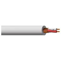 Procab MC305W- Кабель микрофонный 2x0,23 кв.мм, белый