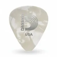 PLANET WAVES 1CWP2-10 10 PICK CELLULOID WPEARL LIGHT набор из 10-ти медиаторов, мягкие, цвет белый перламутровый