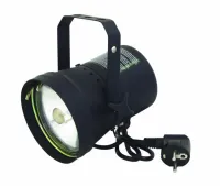 Pinspot T-36 black, complete w/ plug and lamp Прожектор пинспот PAR36 в комплекте с лампой, 30Вт