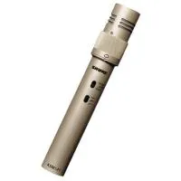 SHURE KSM141/SL. Студийный конденсаторный инструментальный микрофон Shure с кейсом, противоударным креплением и ветрозащитой, с переключаемое диаграммой направленности (кардиоида, всенаправленный)