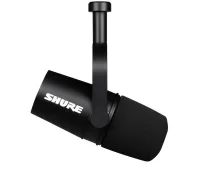 Shure mv7x. кардиоидный динамический микрофон shure motiv с большой диафрагмой, цвет черный