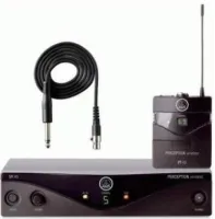 AKG Perception Wireless 45 Instr Set BD-B2 (774-778): радиосистема с портативным передатчиком, 4-8 каналов + гитарный шнур
