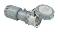 PCE Розетка кабельная 32A/24-42V/2P+E/IP67, никелированные контакты 2932-10v
