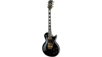 GIBSON CUSTOM SHOP Les Paul Axcess Custom w/ Ebony Fingerboard Floyd Rose Gloss Ebony элекрогитара, цвет черный, в комплекте кей