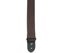 Perri's CWS20-1684 - Ремень для гитары, Серия COTTON, Материал: хлопок, Рисунок: отсутствует, Цвет: коричневый, Ширина ремня: 5 см, Длина: 99 - 147 см