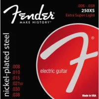 FENDER Super 250 Guitar Strings, Nickel Plated Steel, Ball End, 250M Gauges .011-.049, (6) Комплект струн