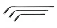 Shure GM420/C - Микрофон типа гусиная шея, 50 cм, черный, с разъемом XLR и со светодиоидным индикатором для микрофонных пультов серии DCS 6000 и DDS 5900