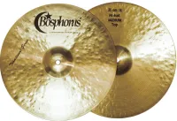 Cymbals Bosphorus Traditional Hi-Hat Crisp T13HHC - 13 inch Traditional Hi-Hat cymbal pair with Crisp medium weight