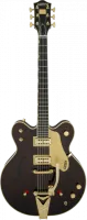 Gretsch G6122T-59 Vintage Select Edition '59 Chet Atkins Country Gentleman, Tiger Flame Maple, Электрогитара п/а, цвет орех