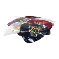 Ernie Ball 9168 медиатор из целлюлозы, жёсткий 0,96 мм, перламутровый, цвета в ассортименте, упаковка 24 шт