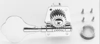 STAGG SP-MHBS-4X1STCH - колки для бас-гитары, 4 в линию, серия vintage, цвет хром